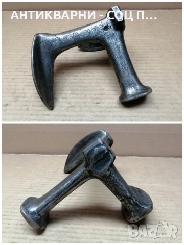 Стара Соц Обущарска Наковалня / 3 кг. , снимка 5 - Антикварни и старинни предмети - 44358380