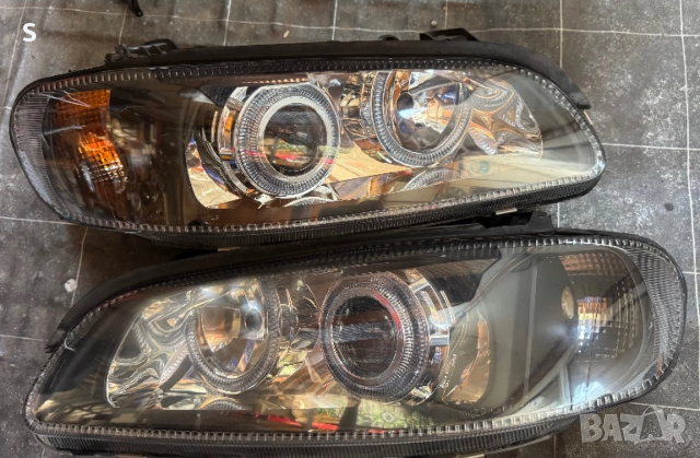 Opel Omega тунинг фарове с лупи