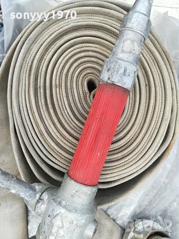 ПОЖАРЕН МАРКУЧ СЪС СТРУЙНИК 0804231736, снимка 12 - Антикварни и старинни предмети - 40302565