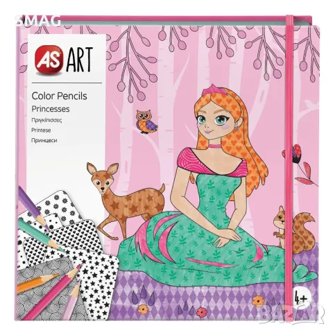 Комплект за рисуване Princesses Crayons 20 бр. S_1240407, снимка 5 - Рисуване и оцветяване - 49261439