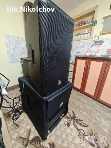 Yamaha DXR12mkII DXS12mkII, активна тонколона и активен субуфер, PA, снимка 4 - Тонколони - 52894398