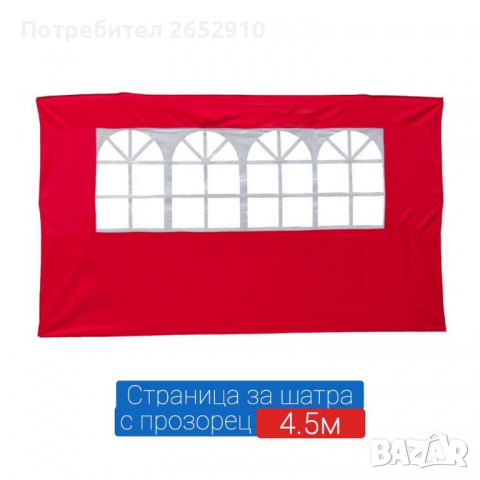 Гумирани, непромокаеми платнища и страници за сгъваеми шатри2х2, 3х3, 2х4, 3х4,5 3х6м.Цена15лв/7,67€, снимка 15 - Други - 36576953