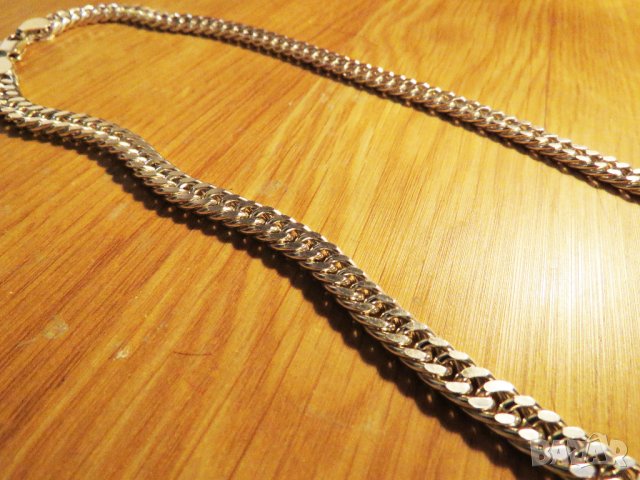 Мъжки Сребърен ланец, сребърен синджир със здрава и солидна плетка - няма как да не бъдеш забелязан , снимка 5 - Колиета, медальони, синджири - 27319411