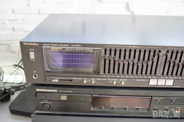 Technics SH-8055 – Винтидж графичен еквалайзер 🎛️🎶, снимка 4 - Еквалайзери - 49570304