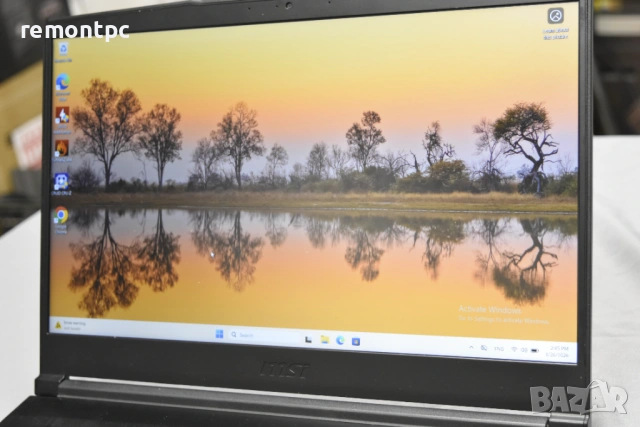 Gaming Laptop MSI GF63 10SCSR I5 16 GB 1650 TI SSD - топ състояние, снимка 10 - Лаптопи за игри - 53232154