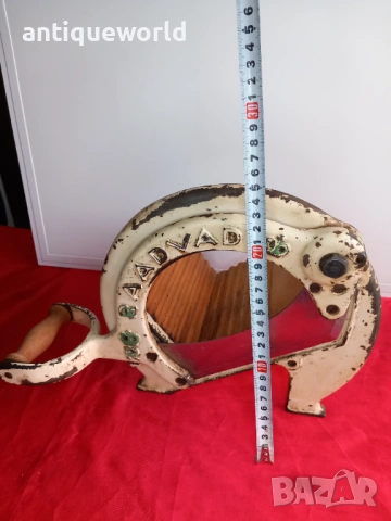 Raadvad, Старинна Гилотина за Рязане на Хляб и Колбаси, снимка 7 - Антикварни и старинни предмети - 53279896