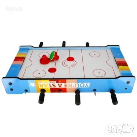 Мултифункционална 2 в 1 игра от дърво - джага/ хокей, снимка 11 - Образователни игри - 48325872