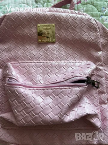 Малка Раница в нежно розов цвят НОВА, снимка 3 - Раници - 50333689