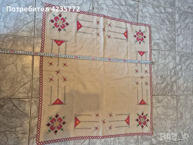 Ръчно бродирани карета 15лв.брой ., снимка 8 - Покривки за маси - 49243585