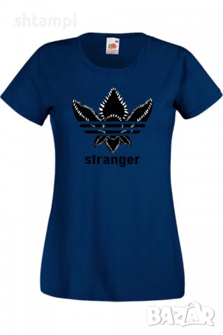 Дамска Тениска Stranger Adidas,Филм,Сериал,адидас,ADIDAS, снимка 6 - Тениски - 37314458