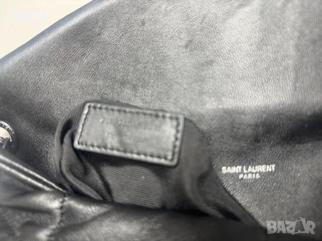Красива дизайнерска чанта YSL от естествена кожа нова черна, снимка 5 - Чанти - 49726584