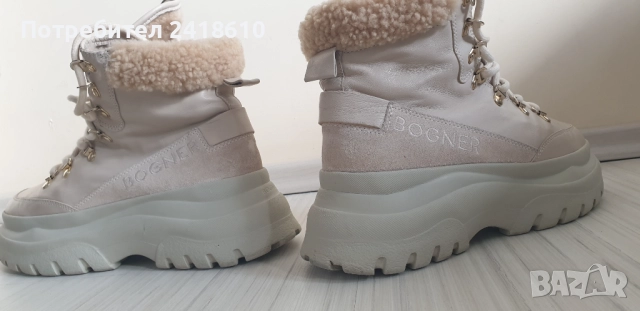 Bogner Banff 11 Leather Size 40/26см ОРИГИНАЛ! Дамски Зимни Боти от ест. кожа!, снимка 4 - Дамски боти - 52004757