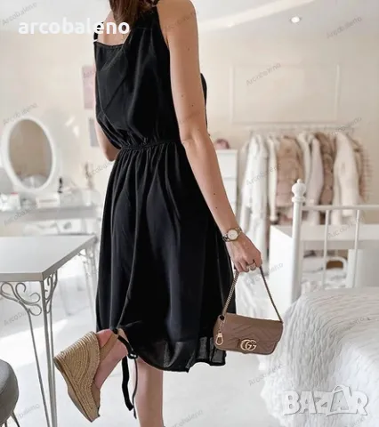 Дамска рокля с презрамки Aubin, 5цвята , снимка 15 - Рокли - 50422606