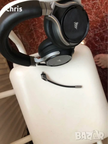 Безжичните геймърски слушалки Corsair Virtuoso са нови, снимка 9 - Слушалки за компютър - 51336947