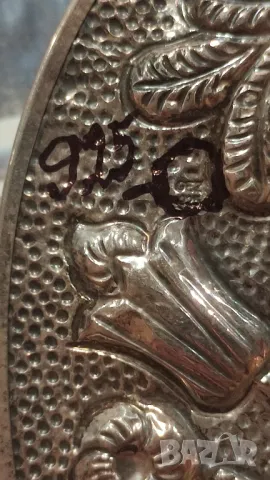 Сребърно огледало, снимка 10 - Антикварни и старинни предмети - 29864983