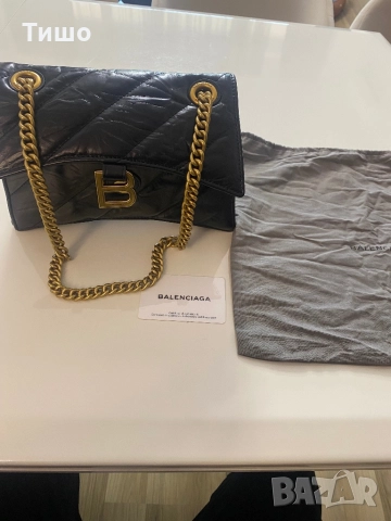 Balenciaga-Автентична чисто нова кожена дамска чанта, снимка 1