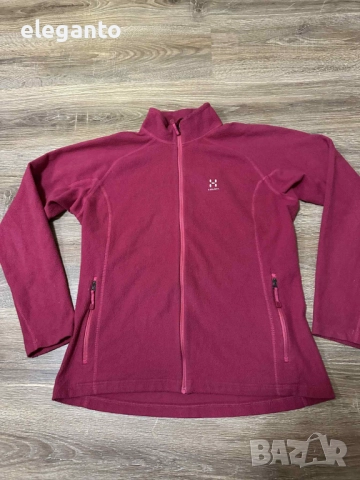 Висок клас дамско поларено горнище HAGLOFS Astro Micro Fleece Polartec Jacket , L размер , снимка 3 - Якета - 52307670