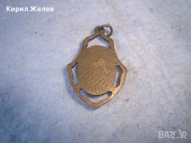 СТАРА БРОНЗОВА ИКОНКА РЕТРО АРТ МЕДАЛЬОН 27242, снимка 4 - Антикварни и старинни предмети - 36950460