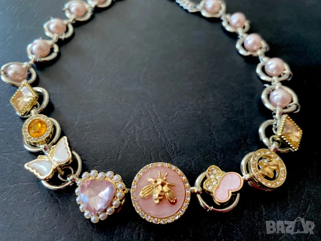 Чокър колие , снимка 7 - Колиета, медальони, синджири - 50713167