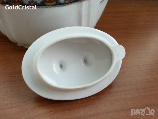  Порцеланов чайник Чехословакия, снимка 9 - Антикварни и старинни предмети - 36471453