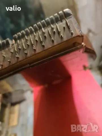 Стар струнен инструмент цитра, снимка 11 - Антикварни и старинни предмети - 50091199