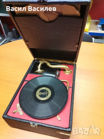 Перфектно възстановен ретро грамофон, снимка 8 - Антикварни и старинни предмети - 36605430