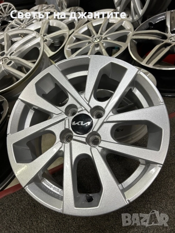 Джанти 15 Цола 4х100 Kia Hyundai I10 I20 I25, снимка 8 - Гуми и джанти - 52812795