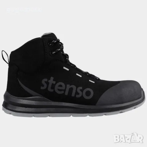 Работни обувки STENSO, N- 41 - 42, JETT BLACK ANKLE MF S3, снимка 11 - Други - 50153581