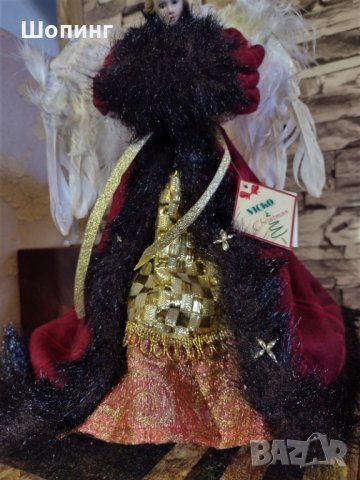 Ангел - връх за елха, статуетка, снимка 11 - Декорация за дома - 39572507