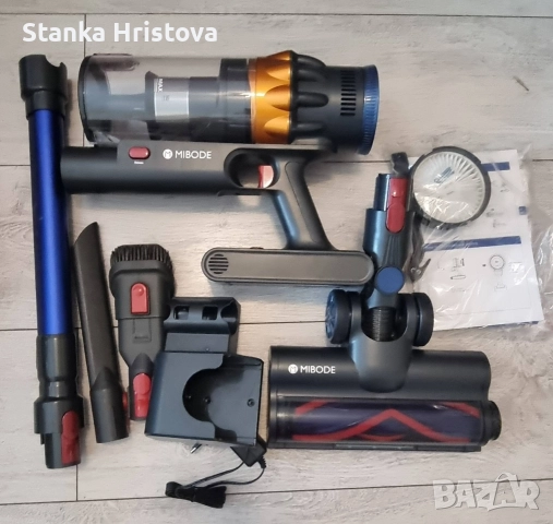 Акумулаторна прахосмукачка MIBODE V28. , снимка 2 - Прахосмукачки - 52847641