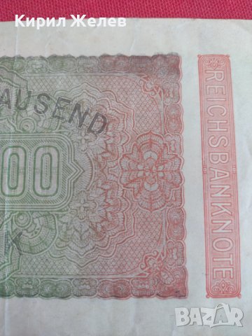 Райх банкнота 20 000 марки 1923г. Германия рядка за колекционери 28220, снимка 9 - Нумизматика и бонистика - 37141683