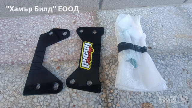 Усилващи планки CECCO Racing за задни носачи на ATV Polaris Scrambler / Sportsman XP, снимка 4 - Части - 53297693