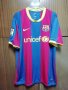 Barcelona Lionel Messi Nike 2010/2011 оригинална тениска фланелка Барселона Меси размер L, снимка 2