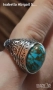 Винтидж пръстени с тюркоаз, опал, марказит, кристали, снимка 8