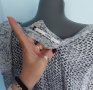 Мрежест кроп пуловер с ръкави от лактите "Only"® / унисайз , снимка 6