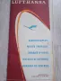 Ultra RARE Lufthansa Timetable 1956/1957 Winterflugplan - Museum Piece UNIQUE АВИАЦИЯ , снимка 4