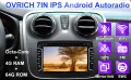 OVRICH с Android за Dacia Duster Renault Logan Sandero Радио Стерео Мултимедия с безжична Carplay , снимка 1