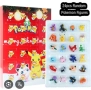 Pokemon Покемон Пикачу Адвент Advent календар детски малки фигурки играчки, снимка 1