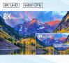 8K TV BOX Android 9.0 4 + 64GB - Смарт тв бокс с инсталирани канали и приложения X96 MAX +, снимка 7