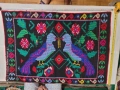 Ръчно тъкан ковьор за стена , в перфектно съсътояние. , снимка 2