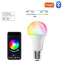 Tuya BLE RGB Интелигентна LED Крушка Е27 9W 220V, снимка 1
