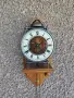 Стенен часовник с тежести - Tempus Fugit Skeleton- Germany -1980"г, снимка 1