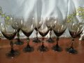 Ретро кристални чаши за винох, снимка 1 - Антикварни и старинни предмети - 42769267