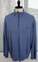 Polo Ralph Lauren Men`s Blue Melange Long Sleeve 1/4 Zip Sweatshirt Size XL/XXL, снимка 1