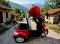 Eлектрическа триколка,скутер B1-1500w нов модел, снимка 6