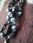 Коланче плетеното с черепи 42928, снимка 5