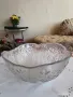 Арт стъклена купа -фруктиера, снимка 3