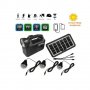 Соларна система GDLite-8017 Music, Фенер, лампа,  соларен панел, Bluetooth,  Радио-mp3 player, 3 лам