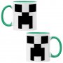 Чаша Minecraft Creeper Face 1,Керамична Чаша, Кафе Чай, Игра,Изненада,Подарък,Повод,Празник,Рожден Д, снимка 2