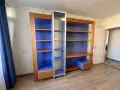 Много запазена секция с бюро от масивно дърво, витрина и осветление – идеална за ученик, снимка 3